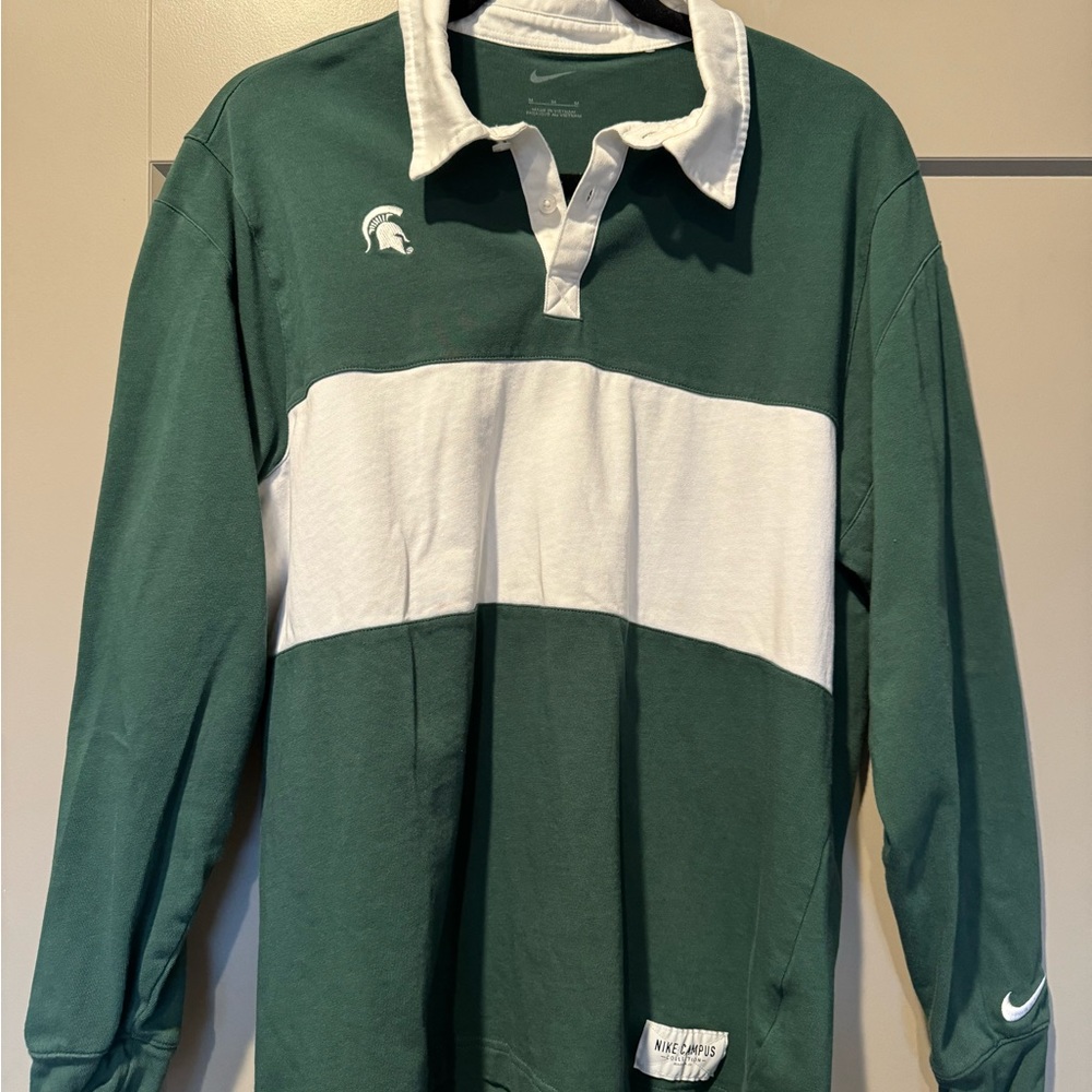 Nike Campus MSU Long-Sleeve Polo